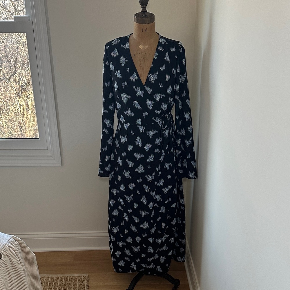 Elegant Wrap Dress